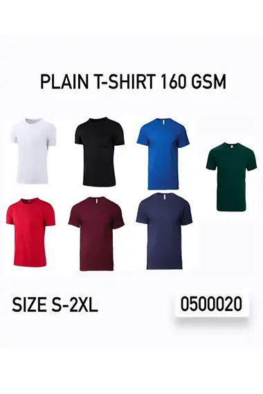 plain-tshirt-160gsm